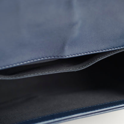 Chanel Old Medium Boy Navy Studded - photo 8