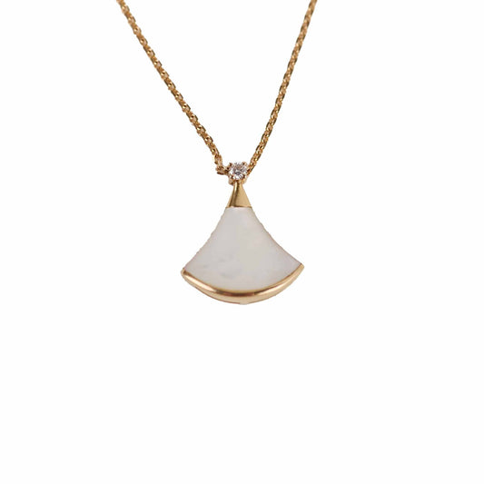 Bvlgari Diva Dream Mother Of Pearl Necklace Rose Gold - photo 1