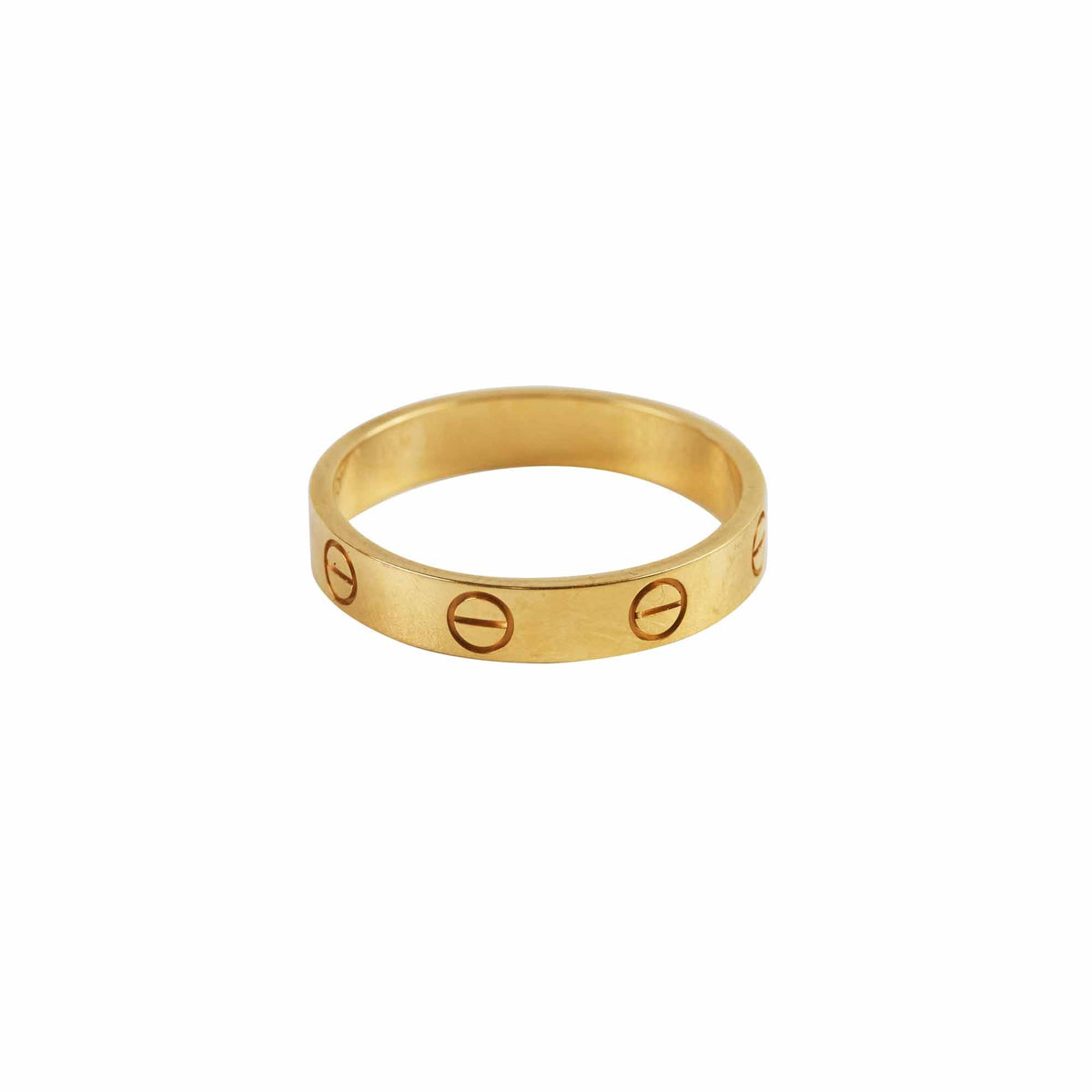 Cartier Love Ring Small Model Yellow Gold Size 55 - photo 1