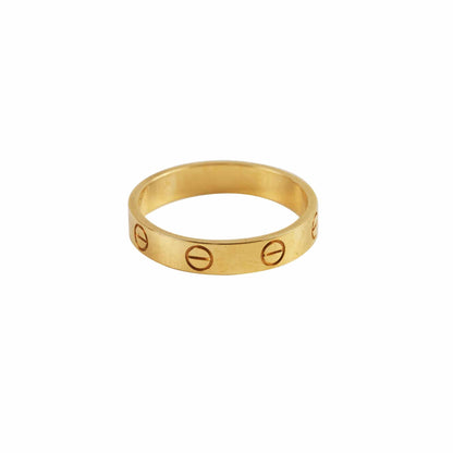 Cartier Love Ring Small Model Yellow Gold Size 55 - photo 1