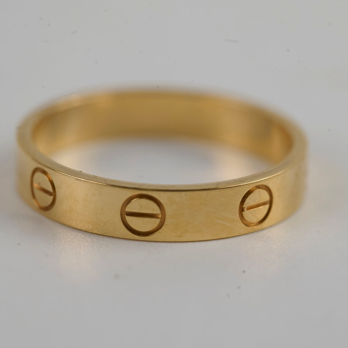 Cartier Love Ring Small Model Yellow Gold Size 55 - photo 4