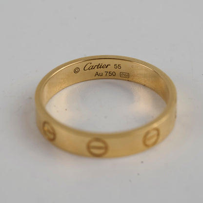 Cartier Love Ring Small Model Yellow Gold Size 55 - photo 3