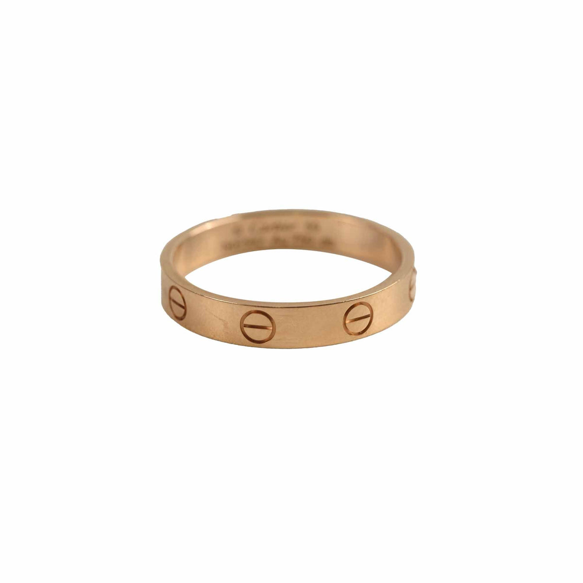 Cartier Love Ring Small Model Pink Gold Size 59 - photo 1