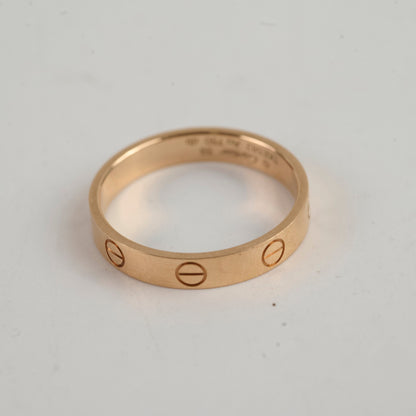 Cartier Love Ring Small Model Pink Gold Size 59 - photo 3