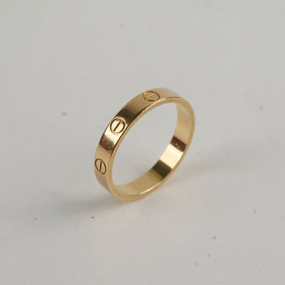 Cartier Love Ring Yellow Gold Size 57 - photo 5