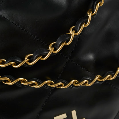 Chanel 22 Medium Black Microchip - photo 14