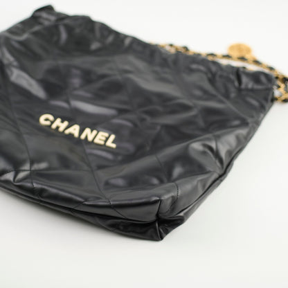 Chanel 22 Medium Black Microchip - photo 4