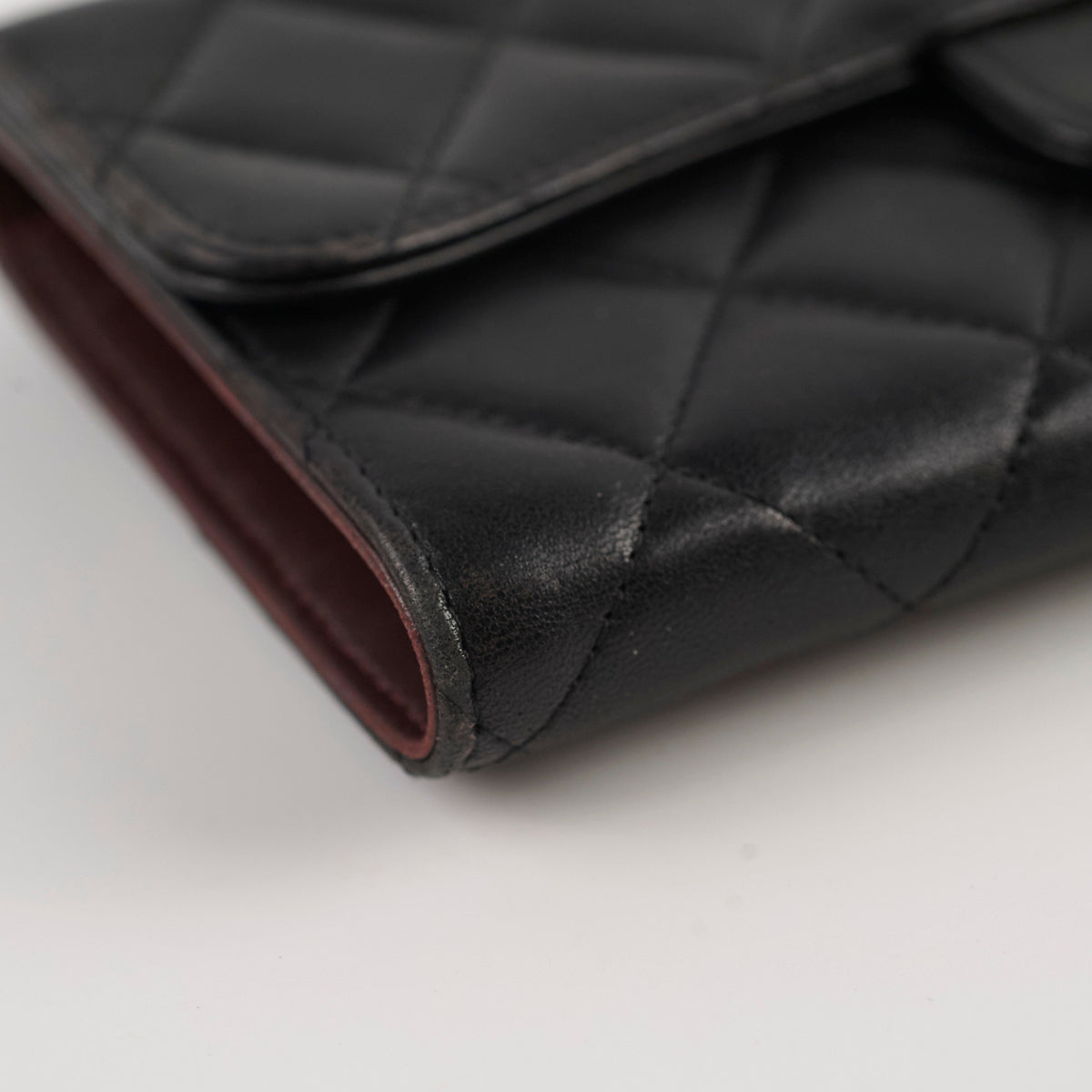 Chanel Lambskin Long Wallet Black - photo 17