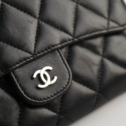 Chanel Lambskin Long Wallet Black - photo 18