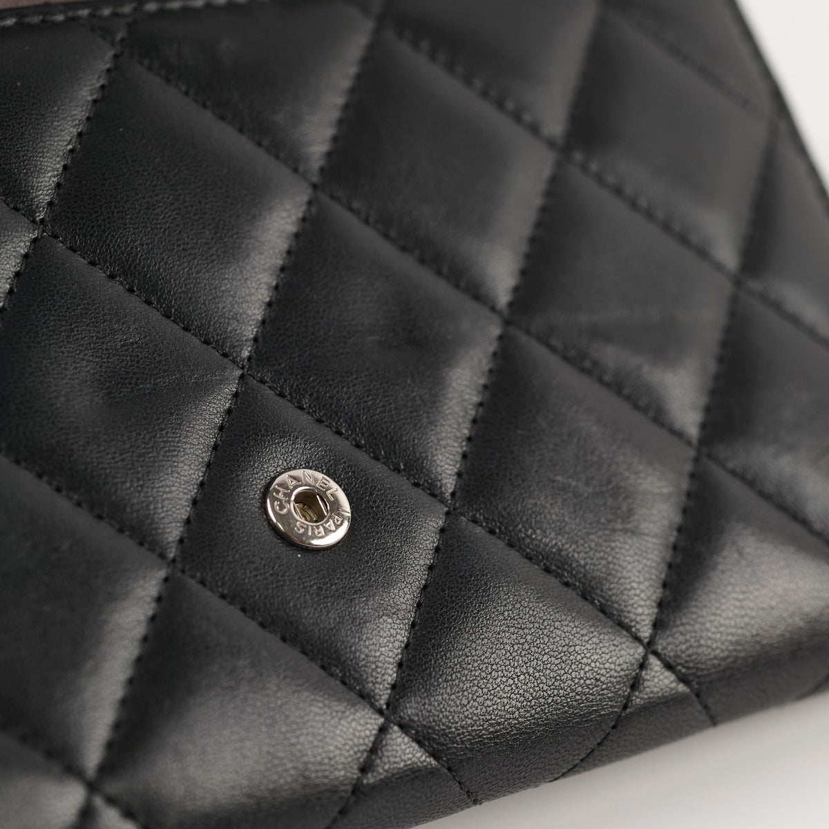 Chanel Lambskin Long Wallet Black - photo 10