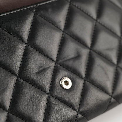 Chanel Lambskin Long Wallet Black - photo 9