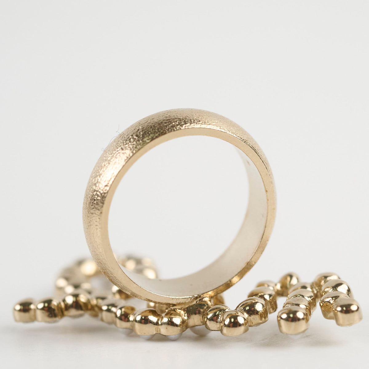 Chanel Custom Jewelry Logo Rings - photo 4