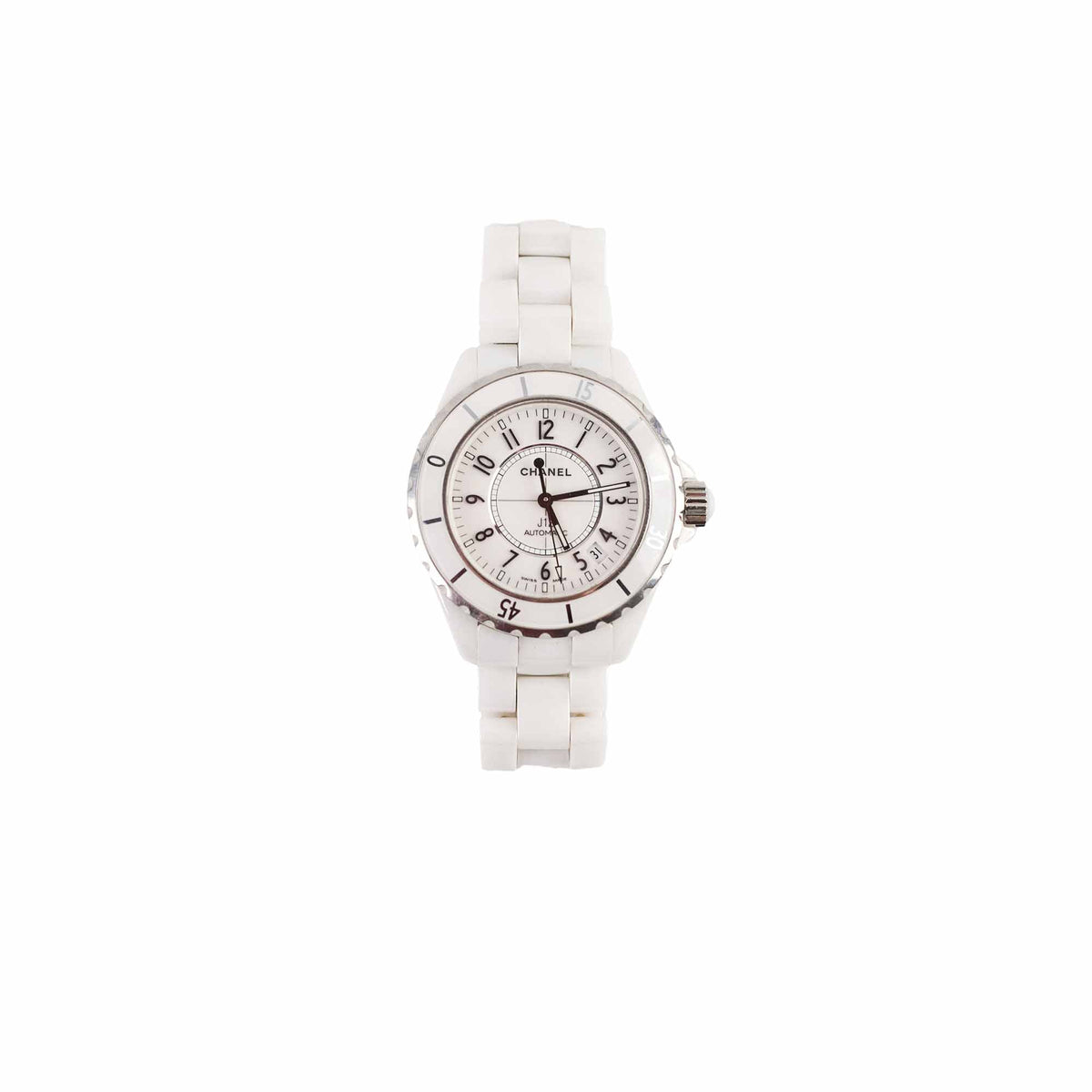 Chanel J12 ceramic 33mm automatic watch white - photo 1