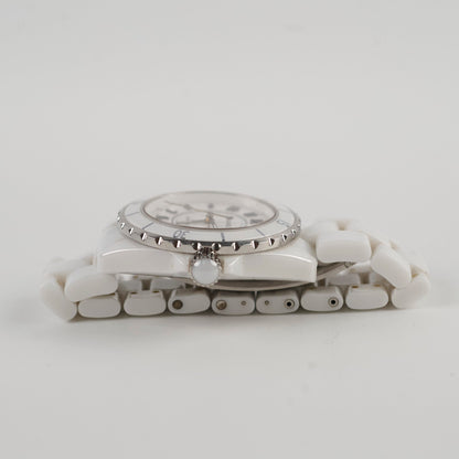 Chanel J12 ceramic 33mm automatic watch white - photo 2