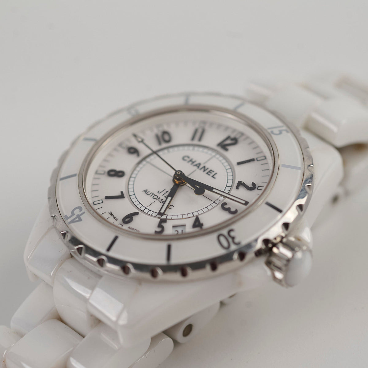 Chanel J12 ceramic 33mm automatic watch white - photo 10