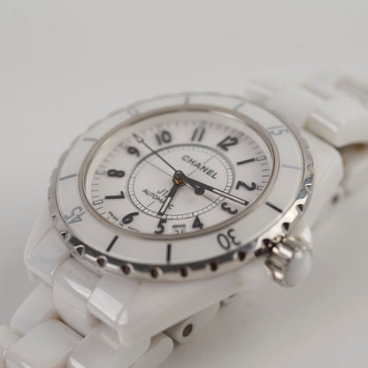Chanel J12 ceramic 33mm automatic watch white - photo 10