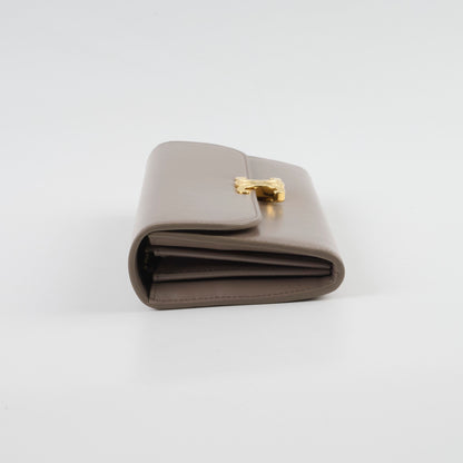 Celine Triompe Wallet Shiny Calfskin Pebble - photo 3