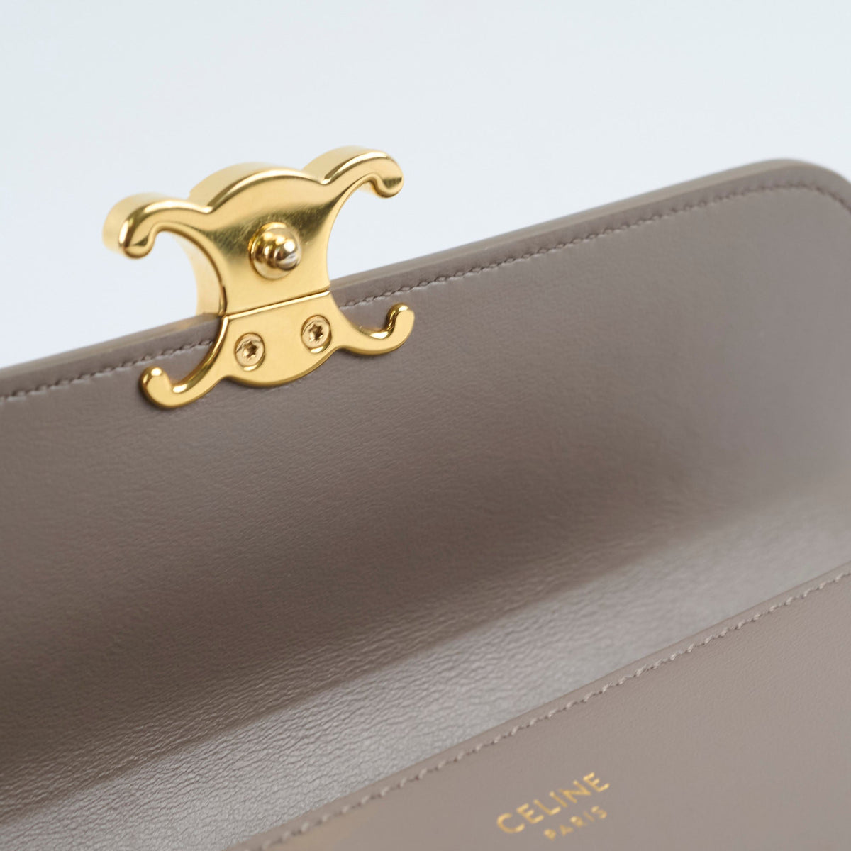 Celine Triompe Wallet Shiny Calfskin Pebble - photo 9
