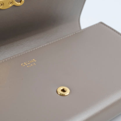 Celine Triompe Wallet Shiny Calfskin Pebble - photo 8