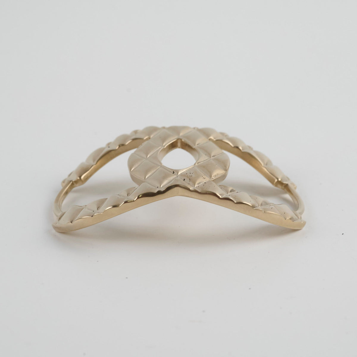 Chanel CC Hairpin Gold - photo 3