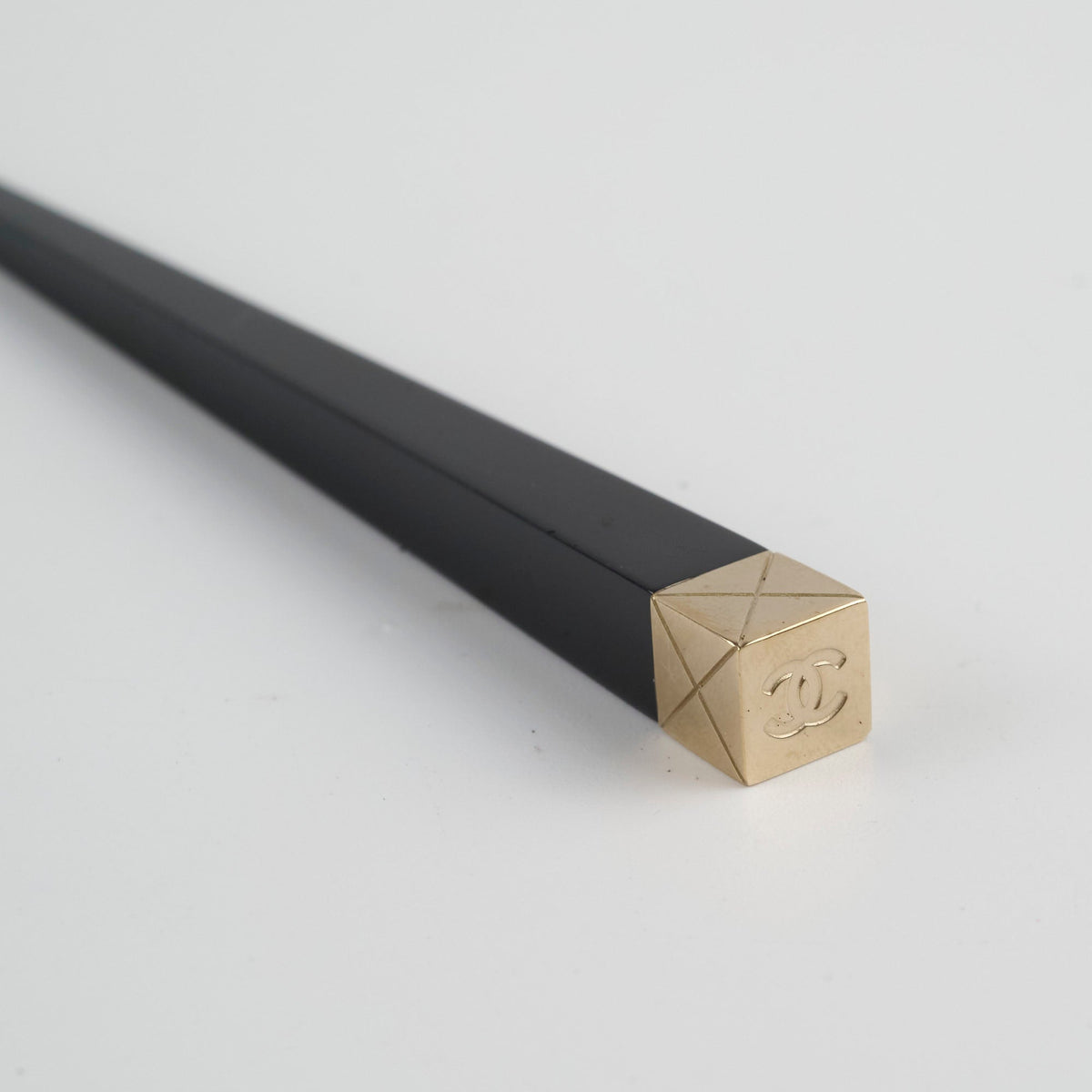 Chanel CC Hairpin Gold - photo 6
