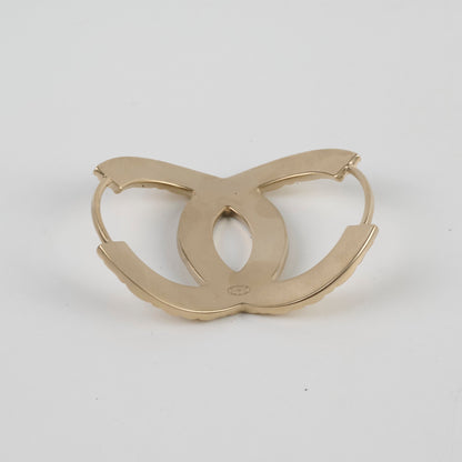 Chanel CC Hairpin Gold - photo 4