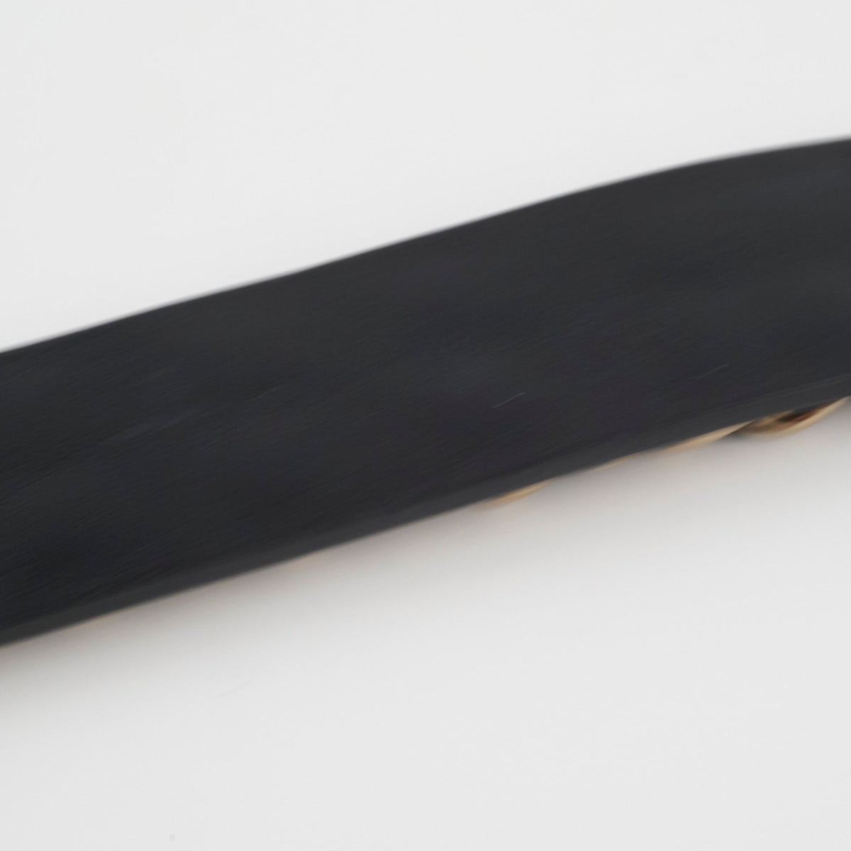 Chanel Black Leather Chain Bracelet Size L - photo 4