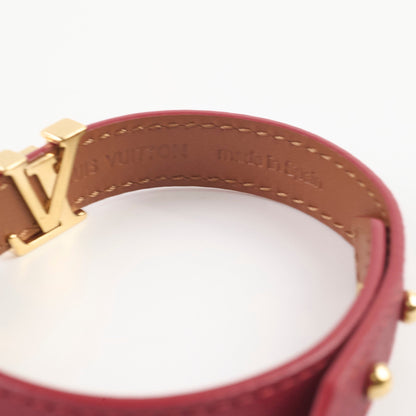 Louis Vuitton Red Leather Bracelet - photo 3