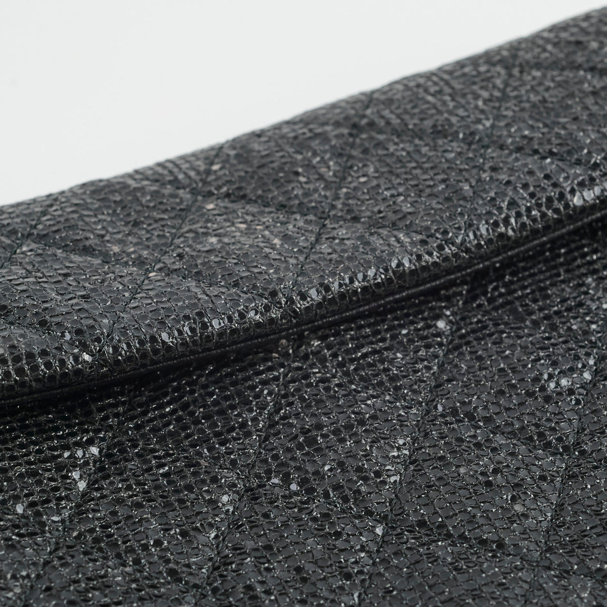 Chanel Glitter Crossbody Bag Black - photo 12