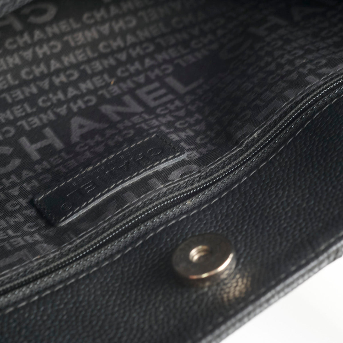 Chanel Tote Bag Black Caviar - photo 6
