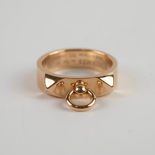 Hermes CDC Ring 18k Rose Gold Size 50 - photo 2