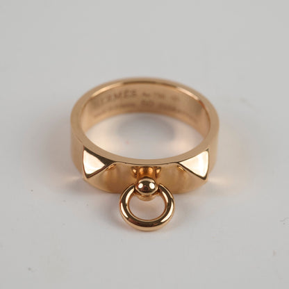 Hermes CDC Ring 18k Rose Gold Size 50 - photo 5