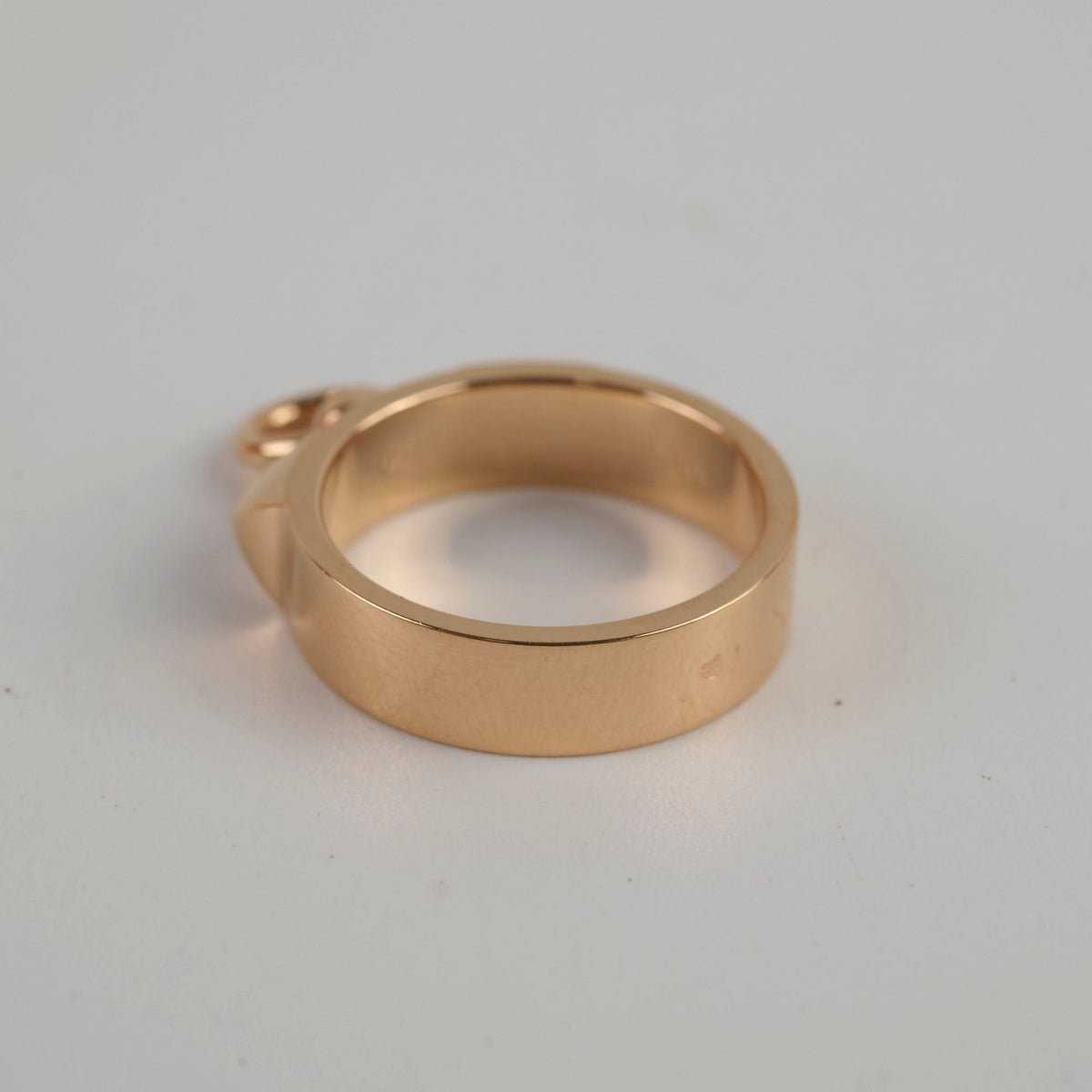 Hermes CDC Ring 18k Rose Gold Size 50 - photo 3