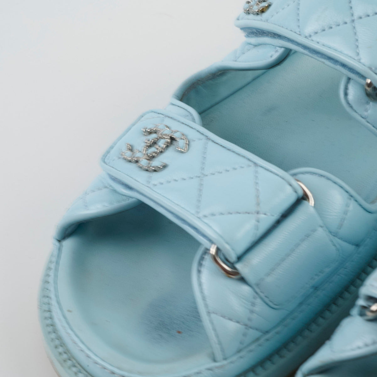 Chanel Blue Sandals Size 36 - photo 12