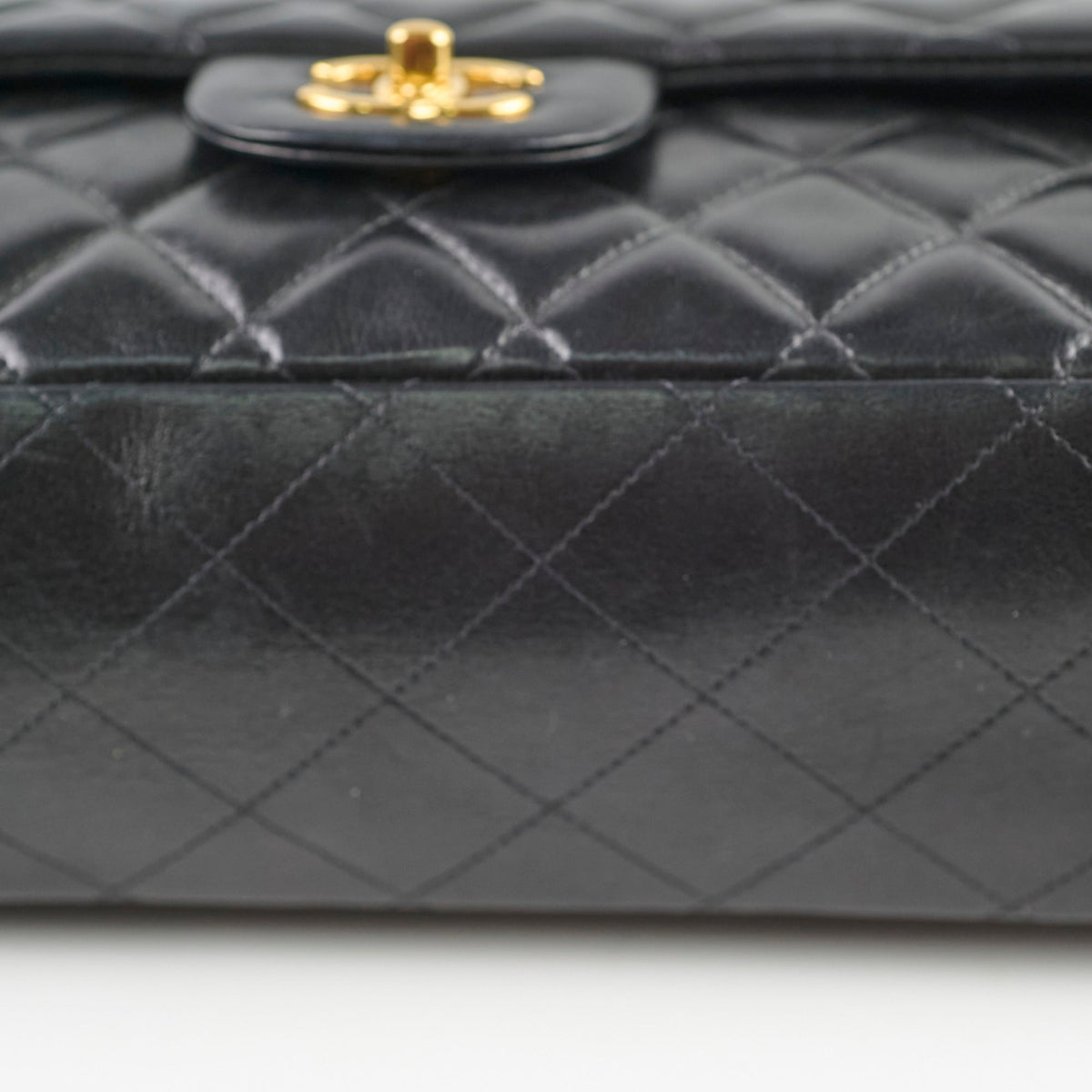 Chanel Single Flap Maxi Black Lambskin - photo 20
