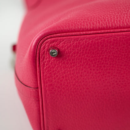 Hermes Picotin 18 Rose Extreme Clemence - photo 8