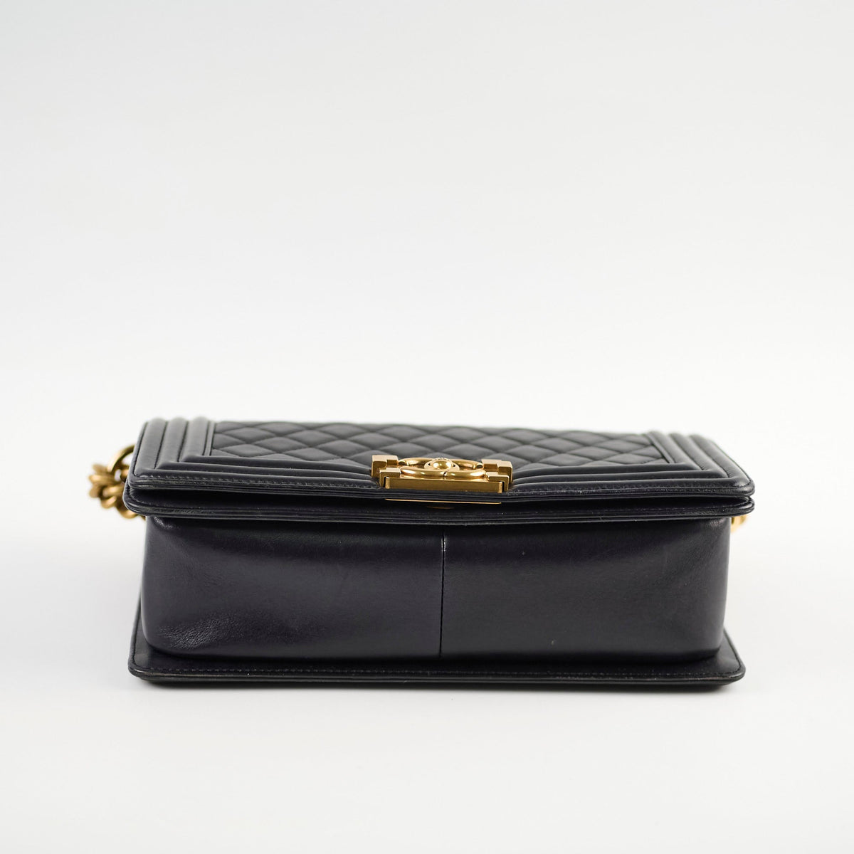 Chanel Lambskin Old Medium Boy - photo 4