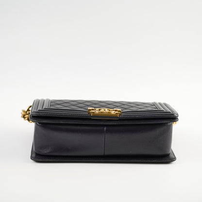 Chanel Lambskin Old Medium Boy - photo 4