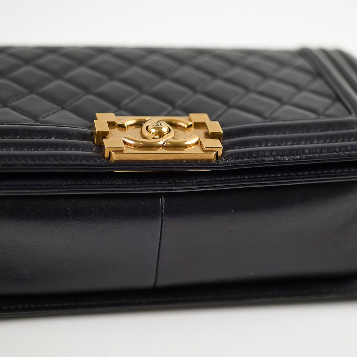 Chanel Lambskin Old Medium Boy - photo 12
