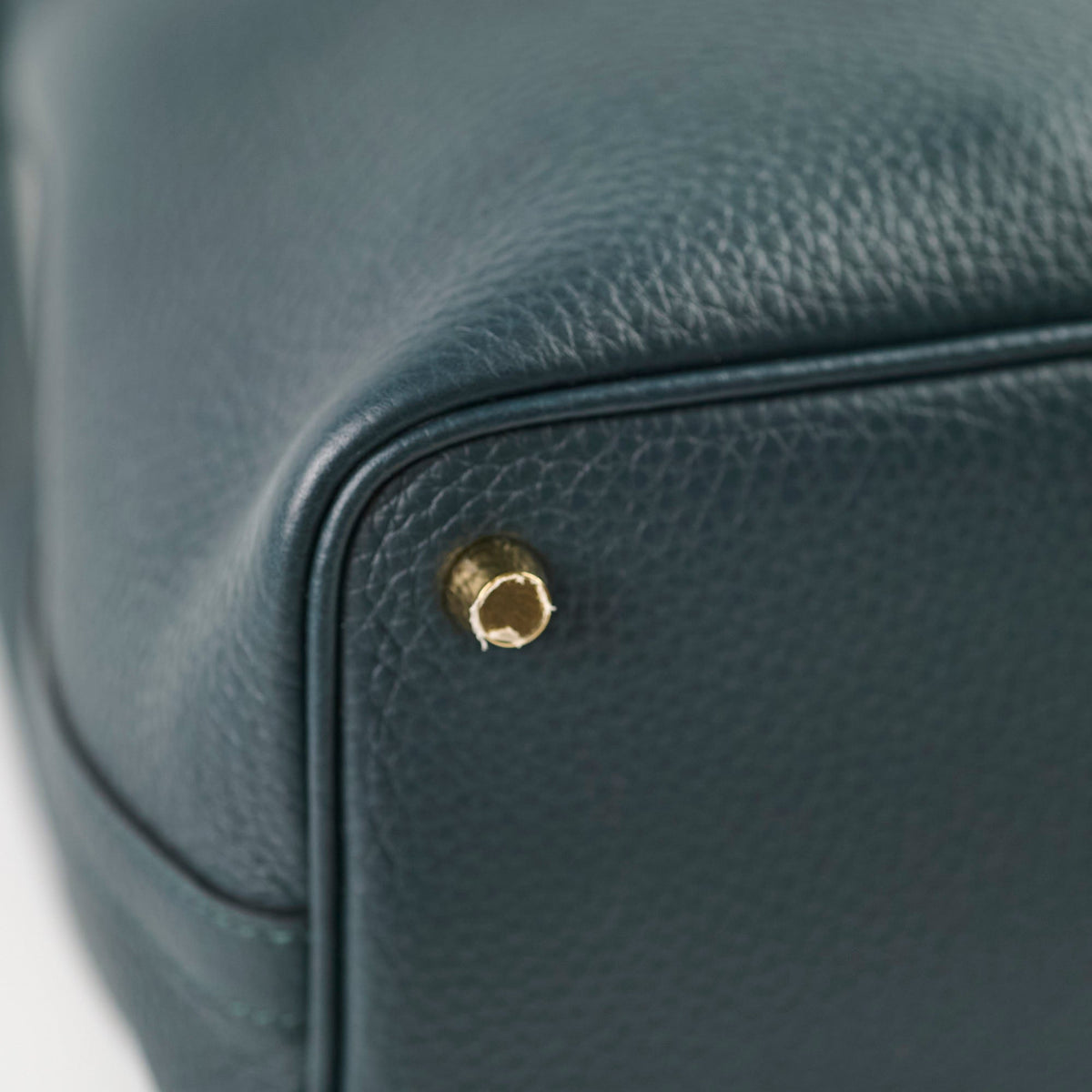 Hermes Picotin 18 Vert Cypres Clemence GHW U Stamp - photo 8