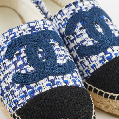 Chanel Espadrilles Tweed Blue Size 40 - photo 9