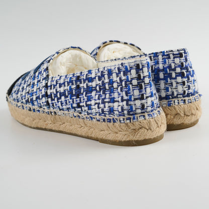 Chanel Espadrilles Tweed Blue Size 40 - photo 3