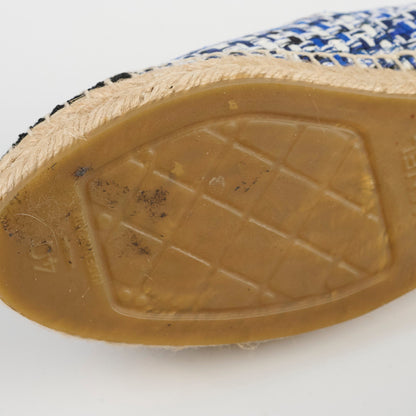 Chanel Espadrilles Tweed Blue Size 40 - photo 10