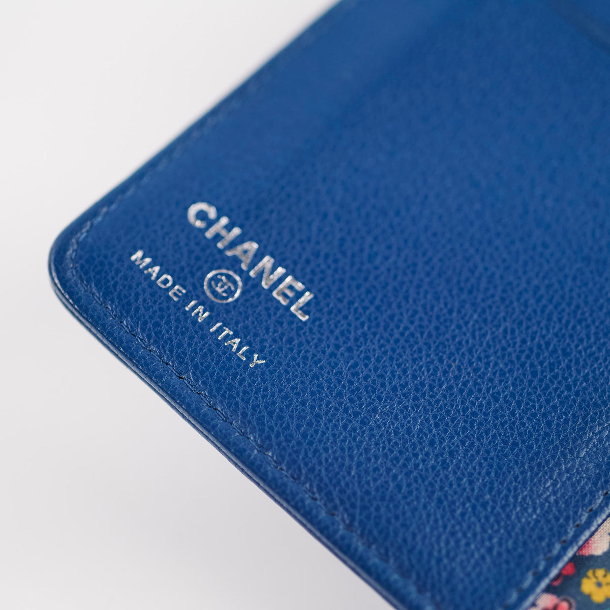 Chanel Bifold Yen Wallet Leather Blue - photo 6