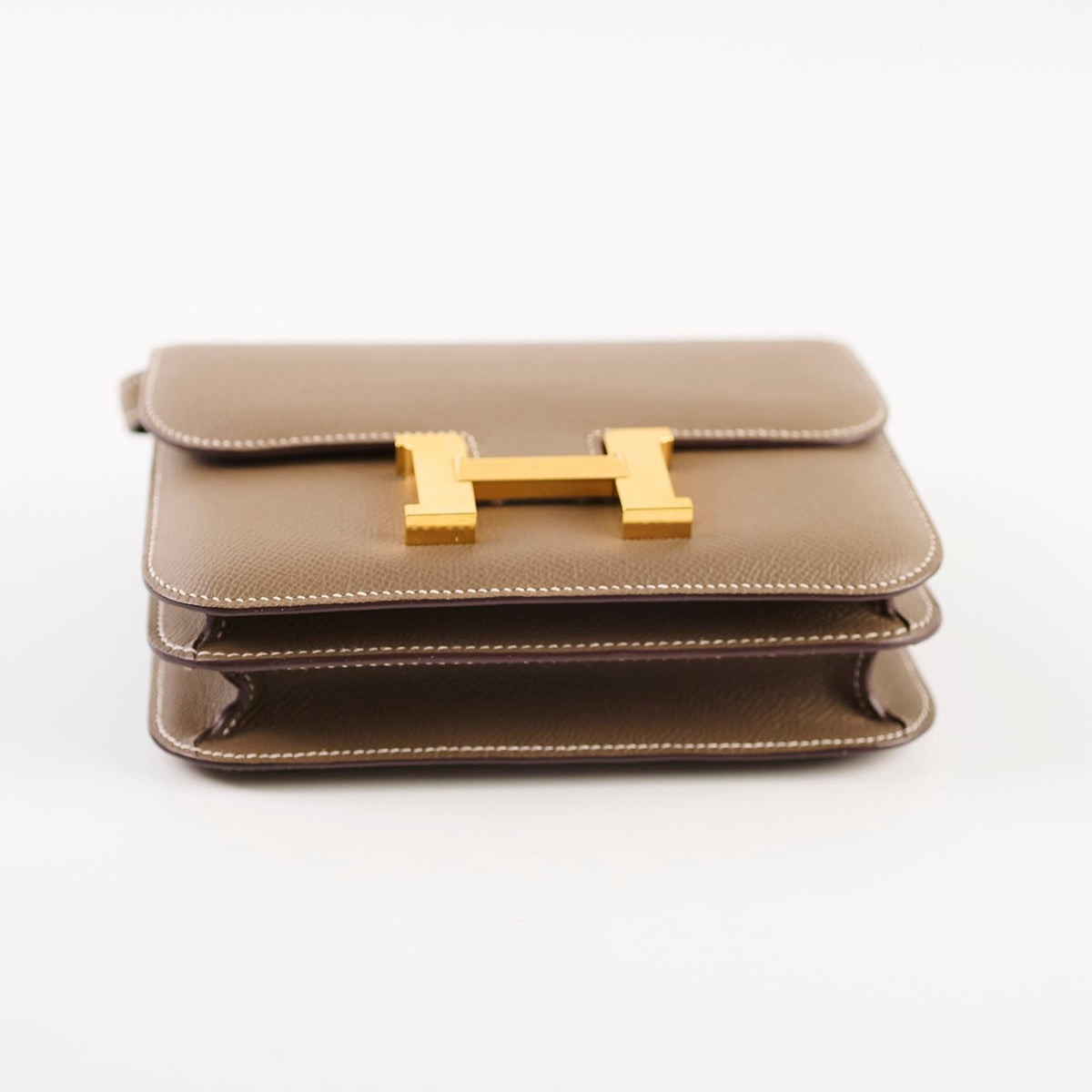 Hermes Mini Constance3 18 Etoupe U Stamp - photo 4