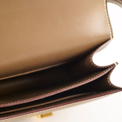 Hermes Mini Constance3 18 Etoupe U Stamp - photo 7