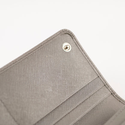 Prada Saffiano Lux Long Wallet Grey - photo 4
