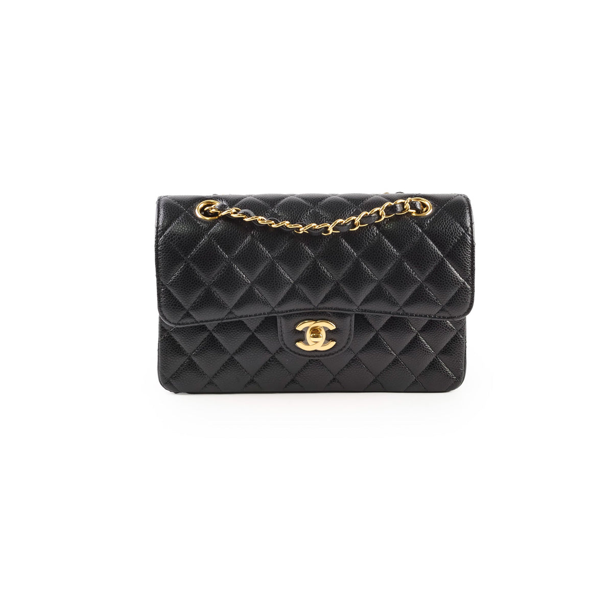 Chanel Classic Flap Small Caviar Black (Microchipped) - photo 1