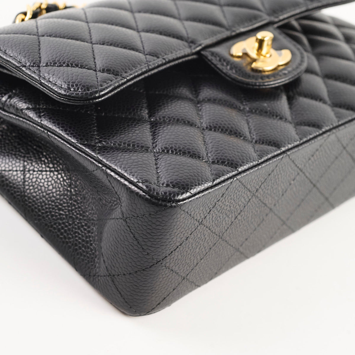Chanel Classic Flap Small Caviar Black (Microchipped) - photo 14