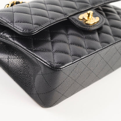 Chanel Classic Flap Small Caviar Black (Microchipped) - photo 14